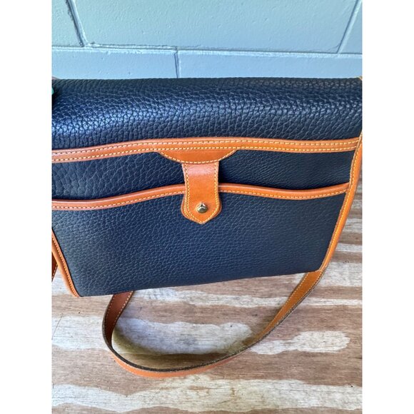 Vintage Dooney and Bourke Equestrian A6 Leather Crossbody Purse - Picture 14 of 16
